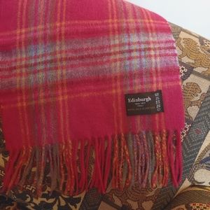 Cashmere Plaid Scarf